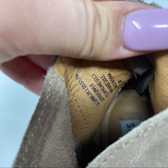 Steve Madden Julian Suede Ankle Boots Size 8 - Picture 7 of 10